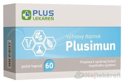 E-shop PLUS LEKÁREŇ Plusimun 60ks