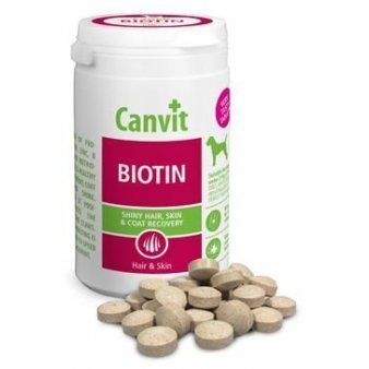 E-shop Canvit Biotin pre psov na srsť a pokožku 230g