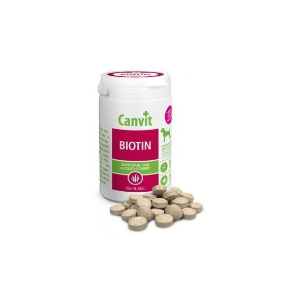 Canvit Biotin pre psov na srsť a pokožku 230 g