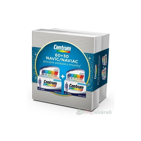 Centrum pre mužov (Vianočný balíček) 60+30 tbl