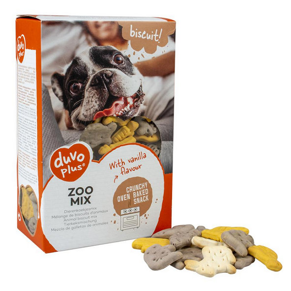 Maškrta DUVO+ sušienky Zoo mix 500g