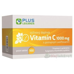 PLUS LEKÁREŇ Vitamín C 1000 mg 100ks