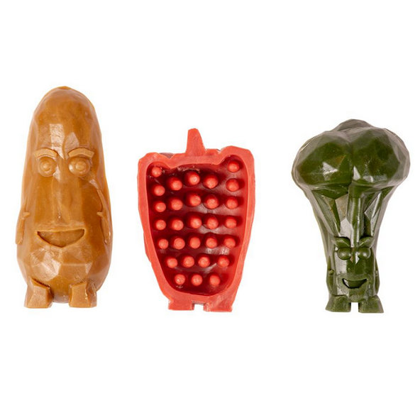 Maškrta DUVO+ vegetariánska zelenina pre psy 6 cm, 180 x 15g