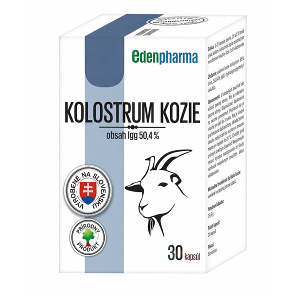 EDENPharma KOLOSTRUM KOZIE 30 kapsúl