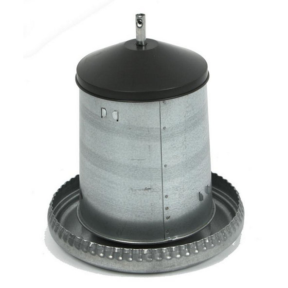 Kŕmidlo DUVO+ tubusové pre hydinu pozinkované s krytom 5kg