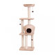 "Nanuk" mačací strom svetlohnedá 156cm