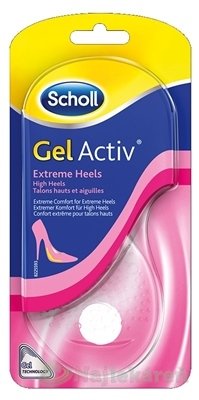 E-shop Scholl GelActiv vložky do topánok s extra vysokým podpätkom, 1pár