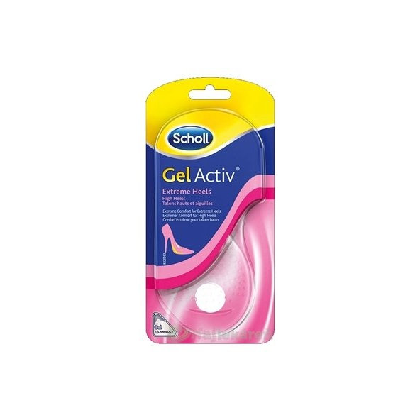 Scholl GelActiv vložky do topánok s extra vysokým podpätkom, 1pár