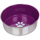 "PAW" L nerezová miska fialová 1,9l