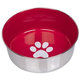 Miska pre psy a mačky "PAW" M červená 950ml