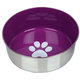 Miska pre psy a mačky "PAW" M fialová 950ml