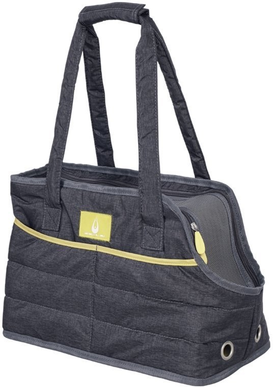 E-shop "Somerset" prepravná taška sivá/horčicová 42x21x26cm