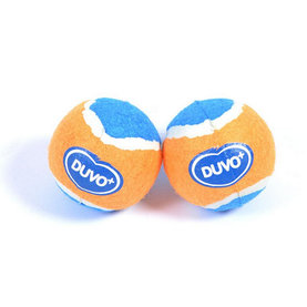 Hračka DUVO+ tenisové loptičky M - 2ks/bal.- priemer 6cm - oranžovo/modré