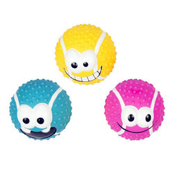 Hračka DUVO+ lopta farebná s úsmevom S