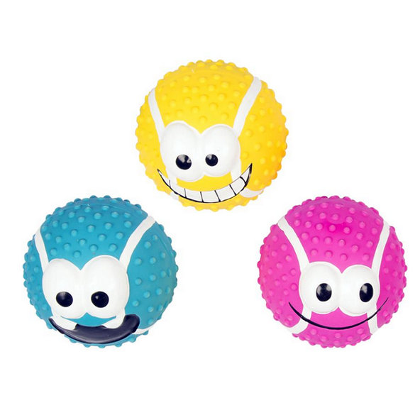 Hračka DUVO+ lopta farebná s úsmevom S