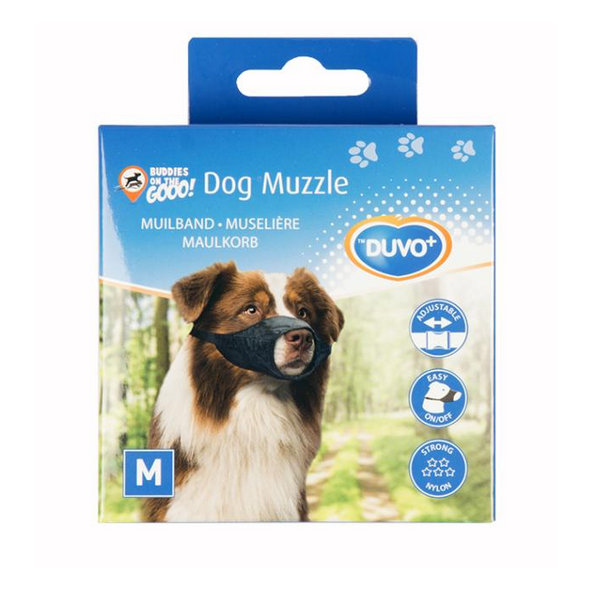 Náhubok DUVO+ nylonový pre psa M