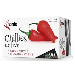 VIRDE CHILLIES ACTIVE výživový doplnok, 90ks