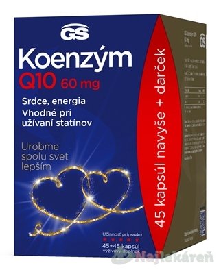 E-shop GS Koenzým Q10 60 mg darček 2022