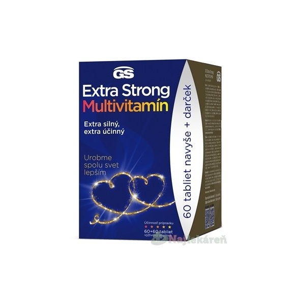 GS Extra Strong Multivitamín darček 2022