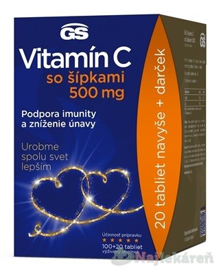 E-shop GS Vitamín C 500 so šípkami darček 2022