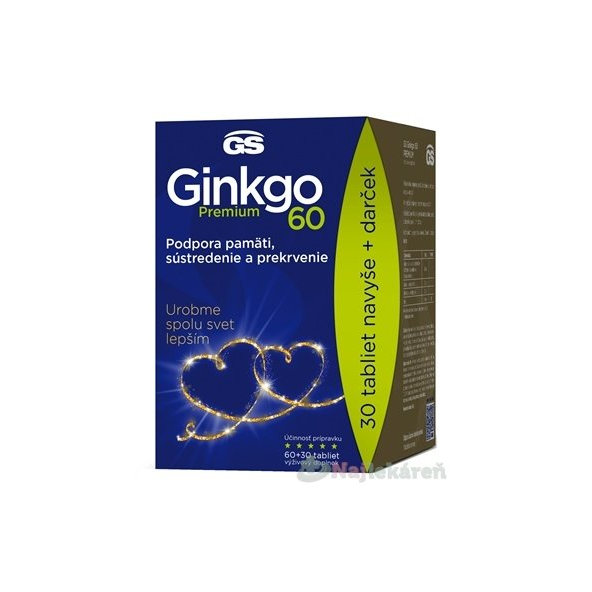 GS Ginkgo 60 PREMIUM darček 2022