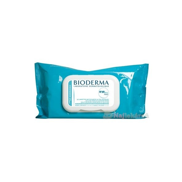 BIODERMA ABCDerm H2O obrúsky 60ks