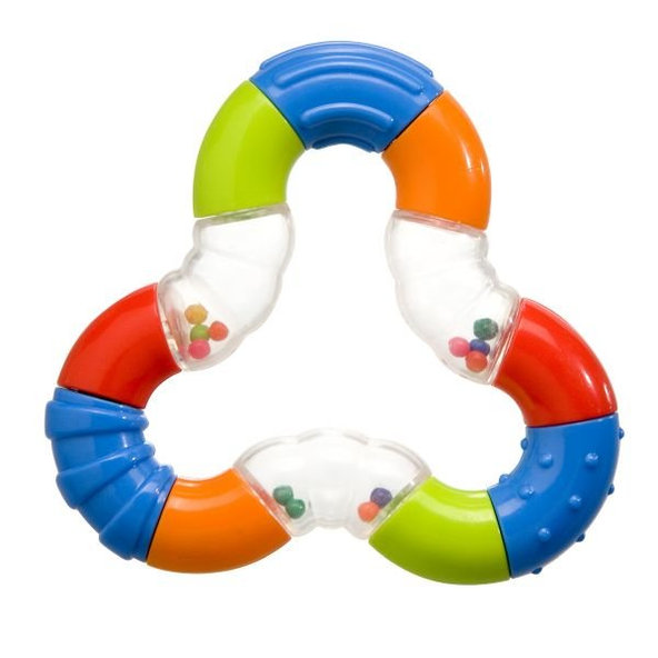 BABYONO Čarovná hrkálka trojuholníková 3m+