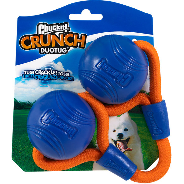 Chuckit Crunch Ball M Duo Tug