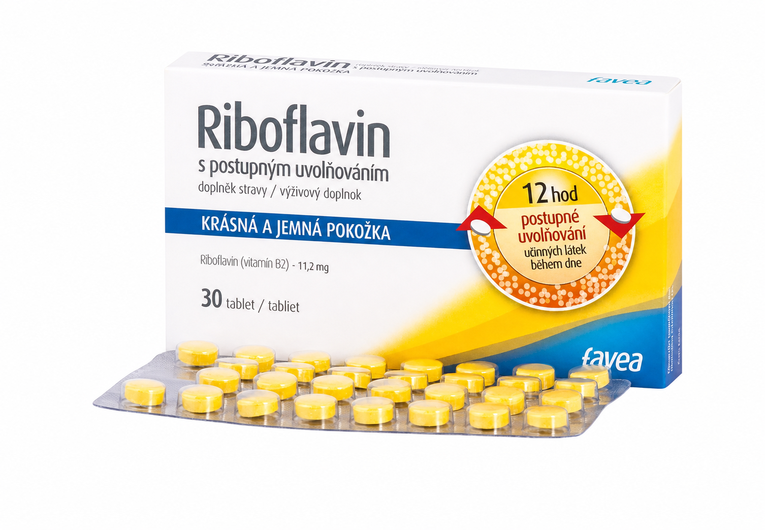 Favea Riboflavin 30 tabliet