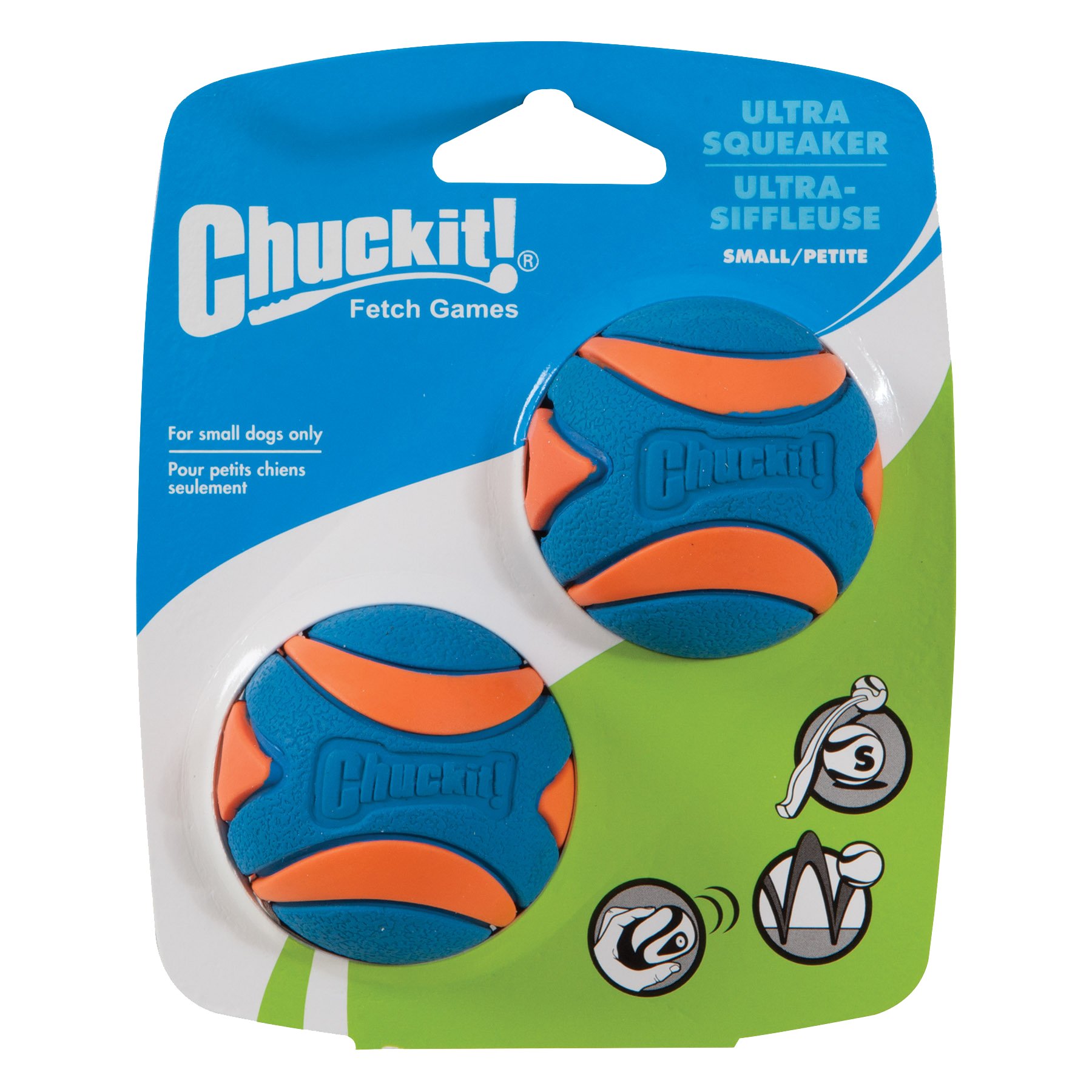 E-shop Chuckit Ultra Squeaker Ball S 2ks