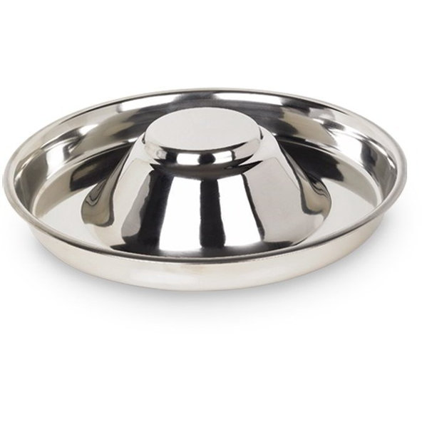 Nerezová miska s nízkym okrajom 1,2l