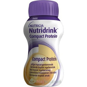 NUTRIDRINK COMPACT PROTEIN s príchuťou hrejivého zázvoru 24x125 ml