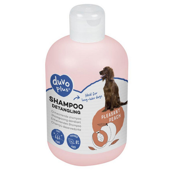 Šampón DUVO+ Na rozčesávanie dog s extraktom z broskýň 250ml