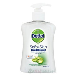 Dettol tekuté mydlo Aloe Vera a vitamín E 250ml