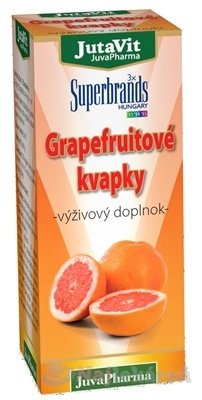 E-shop JutaVit Grapefruitové kvapky, 30 ml
