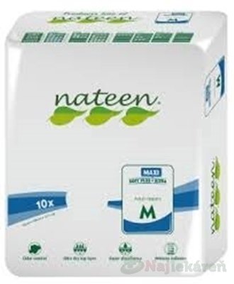 E-shop Nateen COMBI MAXI M plienky inkontinenčné, obvod bokov 95-125cm, savosť 3050ml, 10ks