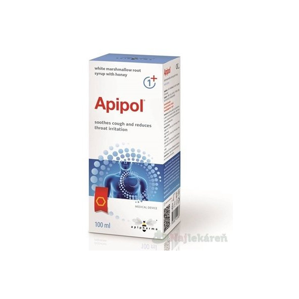 Apipol sirup na suchý kašeľ 100 ml