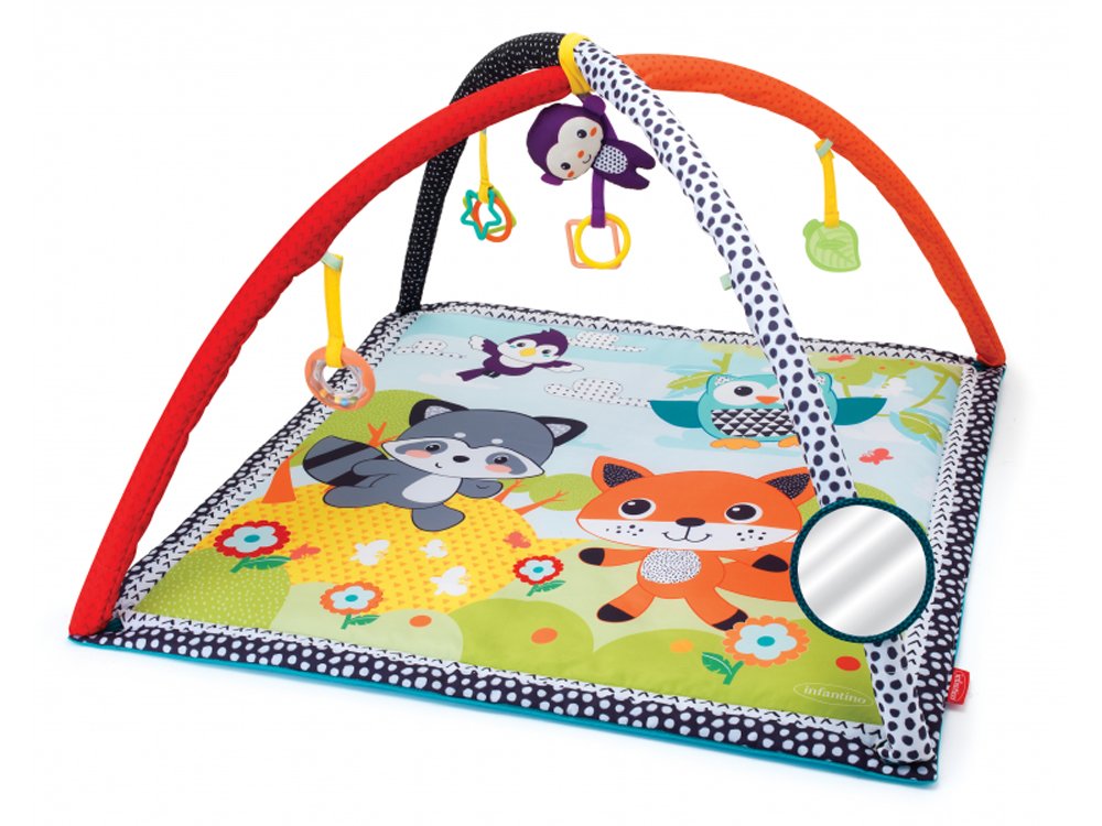 E-shop INFANTINO Deka hracia s hrazdičkou Safari