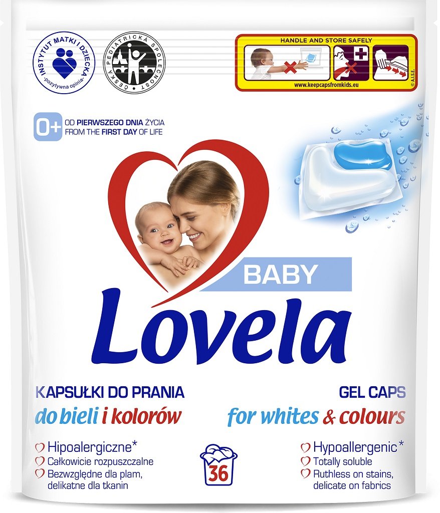E-shop LOVELA Baby kapsuly gélové na pranie 36 ks