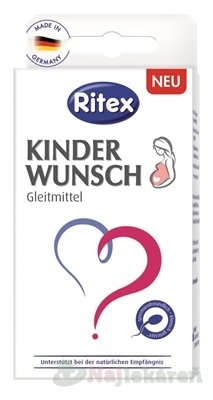 E-shop Ritex KINDERWUNSCH Lubrikant 8x4ml