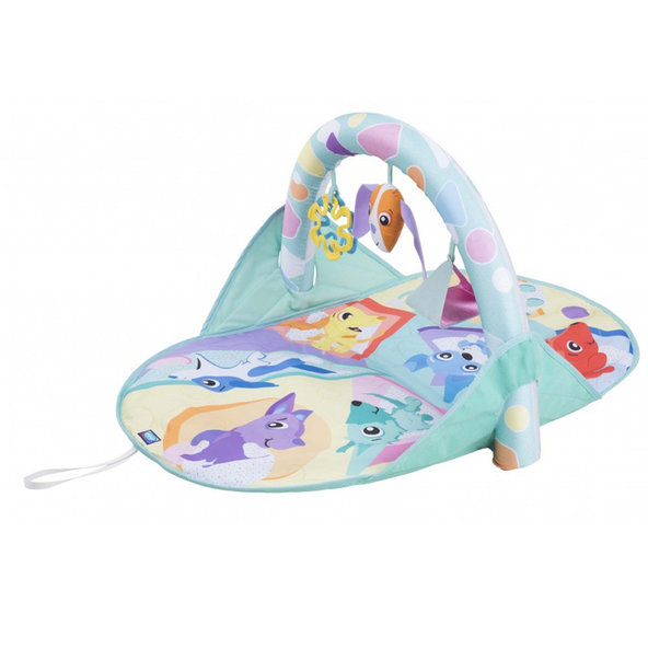 PLAYGRO Podložka cestovná hracia so šteniatkami