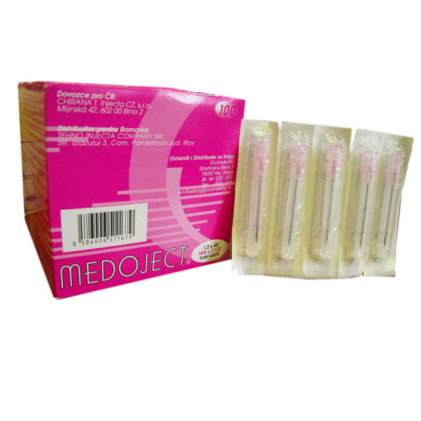 Injekčné ihly (1,2x40mm) 100ks
