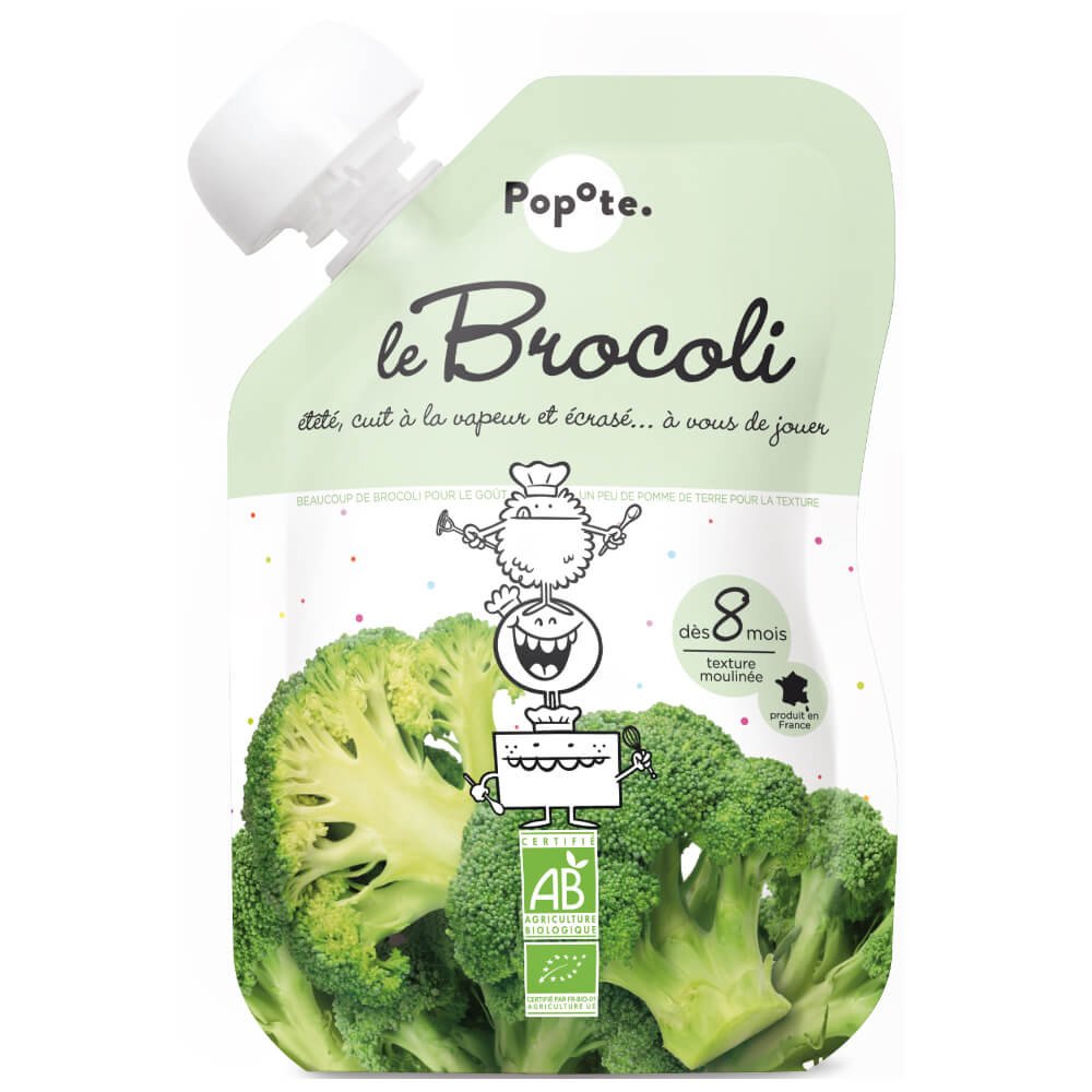 E-shop POPOTE Kapsička bio brokolica 120 g, 8+