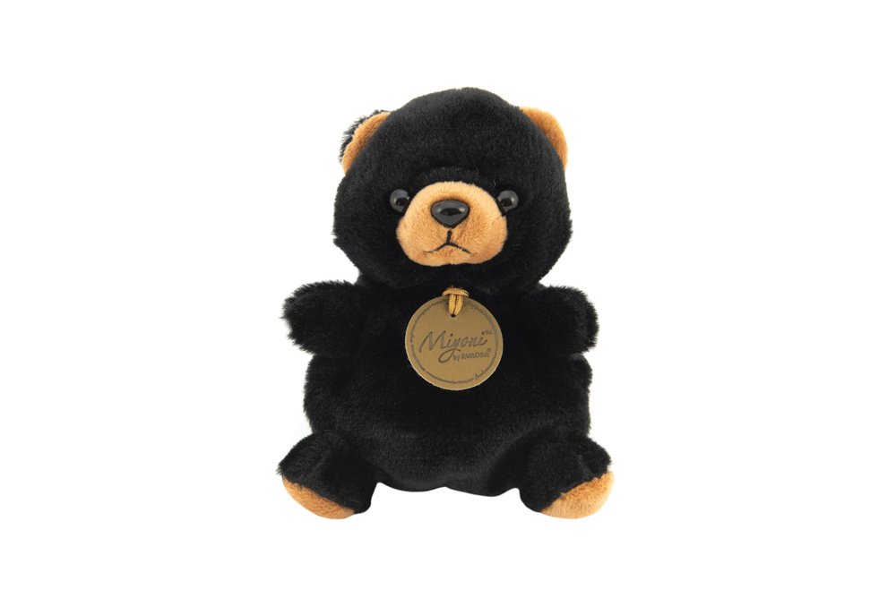 E-shop TEDDIES Medveď/Medvedík čierny sediaci 0+
