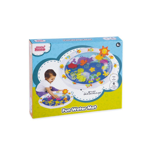 TEDDIES Zábavná vodné podložka nafukovací s doplnkami 6m +