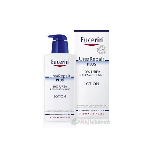 Eucerin UreaRepair PLUS Telové mlieko 10% Urea 400ml