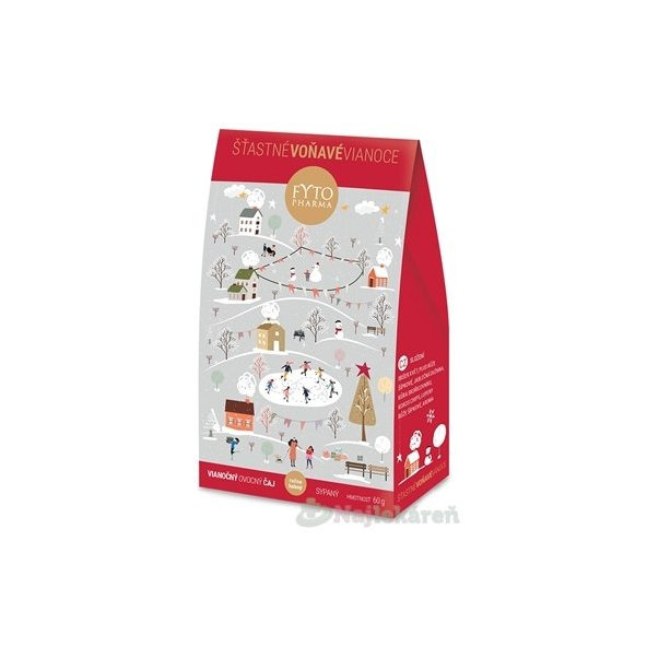 FYTO Vianočný ovocno-bylinný sypaný čaj, 60g