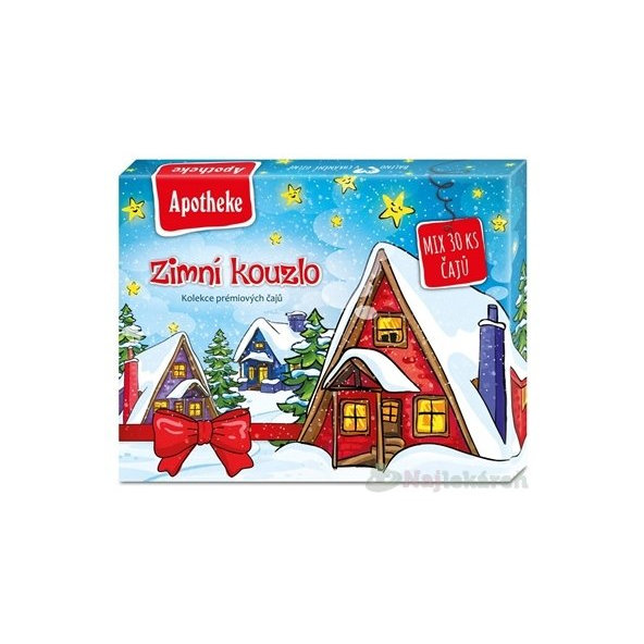 APOTHEKE KOLEKCIA Zimné kúzlo, výber ovocných čajov, 30ks