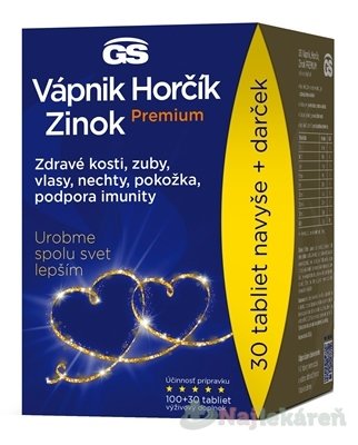 E-shop GS Vápnik, Horčík, Zinok PREMIUM darček 2022