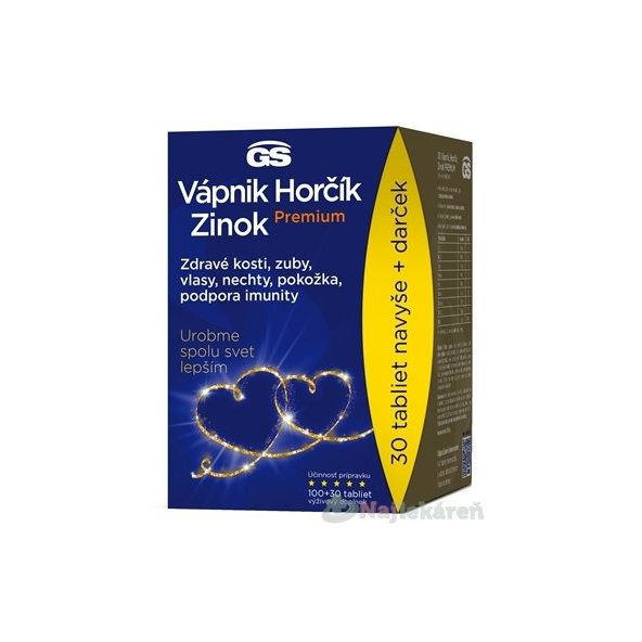 GS Vápnik, Horčík, Zinok PREMIUM darček 2022